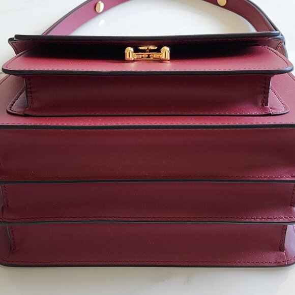 NWT-MARNI TRUNK BAG CALF SKIN MEDIUM โค๏ธ(#202) - Picture 9 of 12